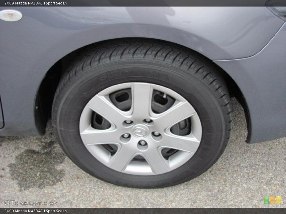 2009 Mazda MAZDA3 i Sport Sedan Wheel and Tire Photo #38646586