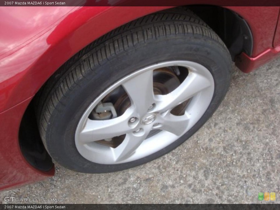 2007 Mazda MAZDA6 i Sport Sedan Wheel and Tire Photo #38646870