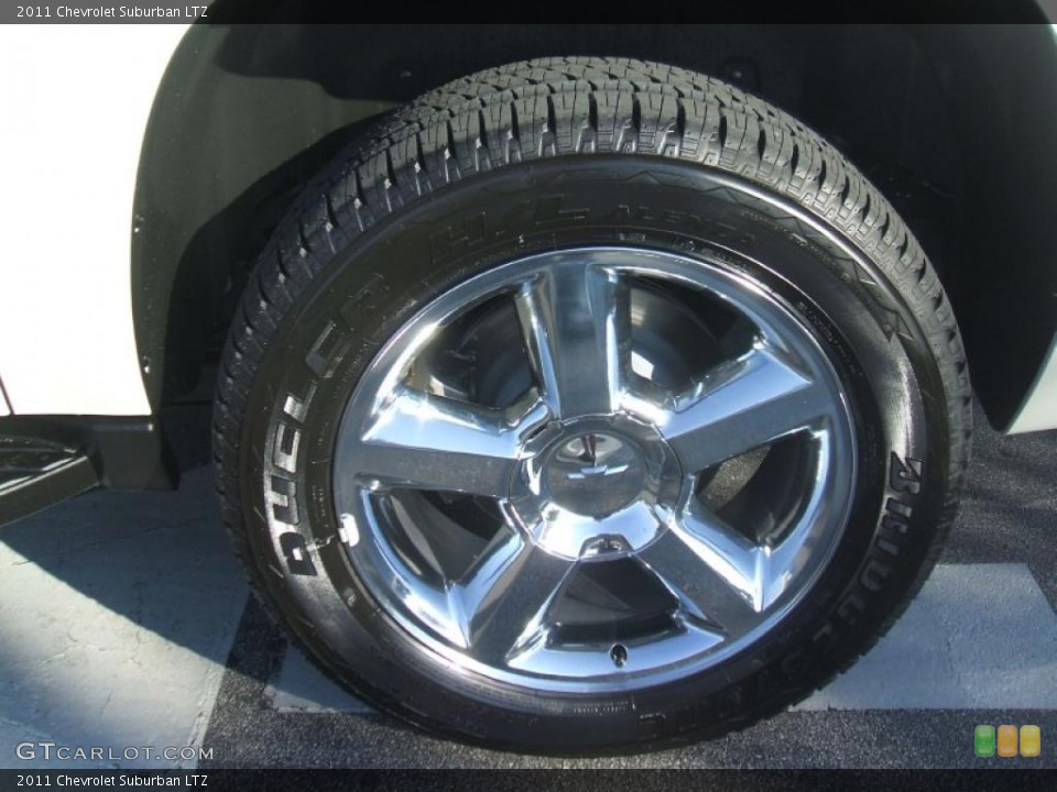 2011 Chevrolet Suburban LTZ Wheel and Tire Photo #38647478