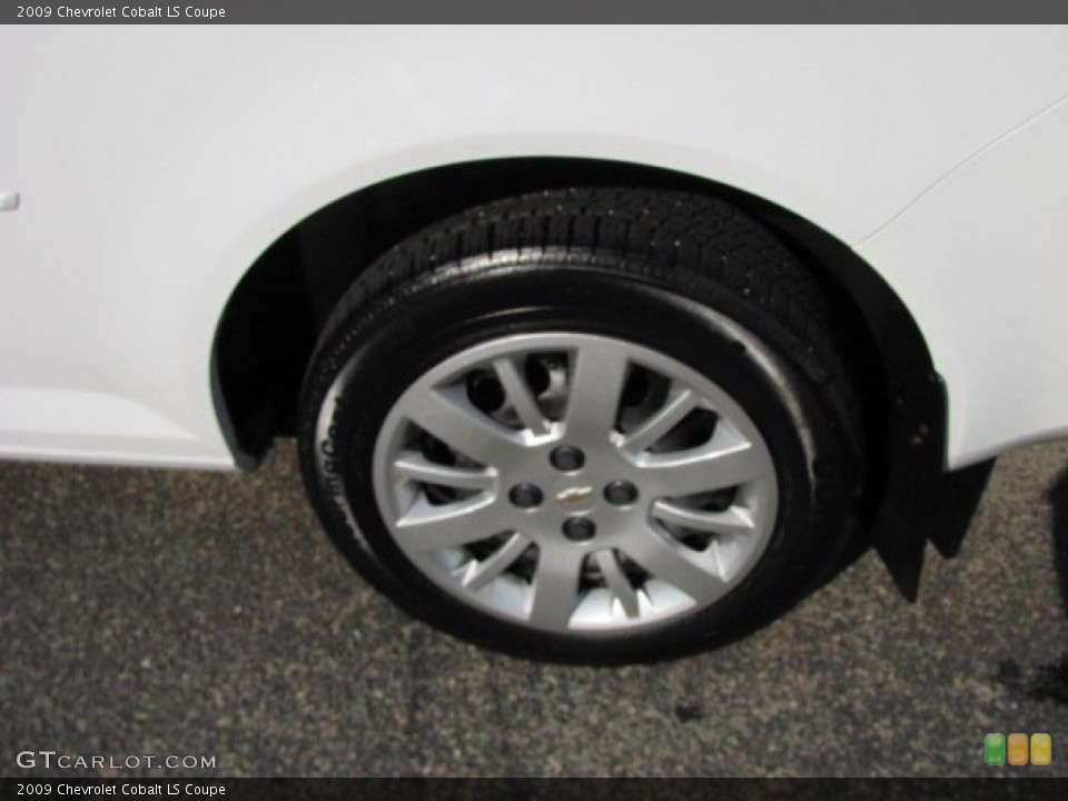 2009 Chevrolet Cobalt LS Coupe Wheel and Tire Photo #38650202