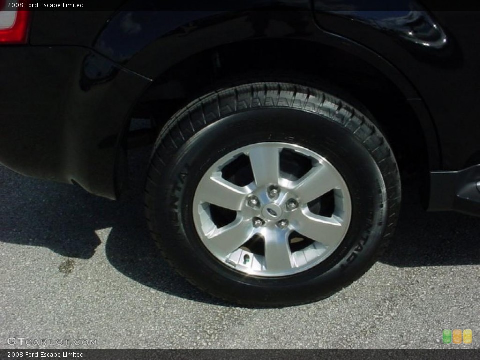 2008 Ford Escape Limited Wheel and Tire Photo #38651294