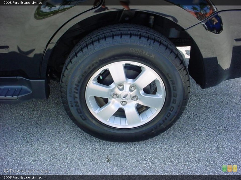 2008 Ford Escape Limited Wheel and Tire Photo #38651394
