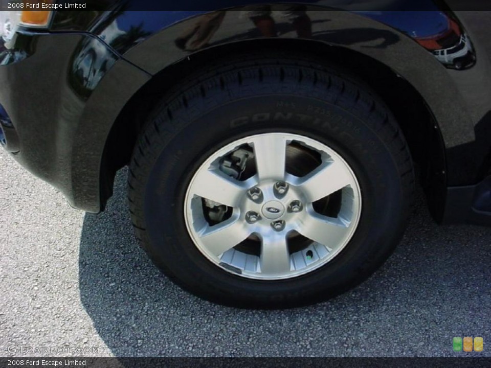 2008 Ford Escape Limited Wheel and Tire Photo #38651410