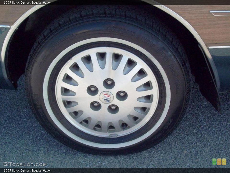 1995 Buick Century Special Wagon Wheel and Tire Photo #38653506