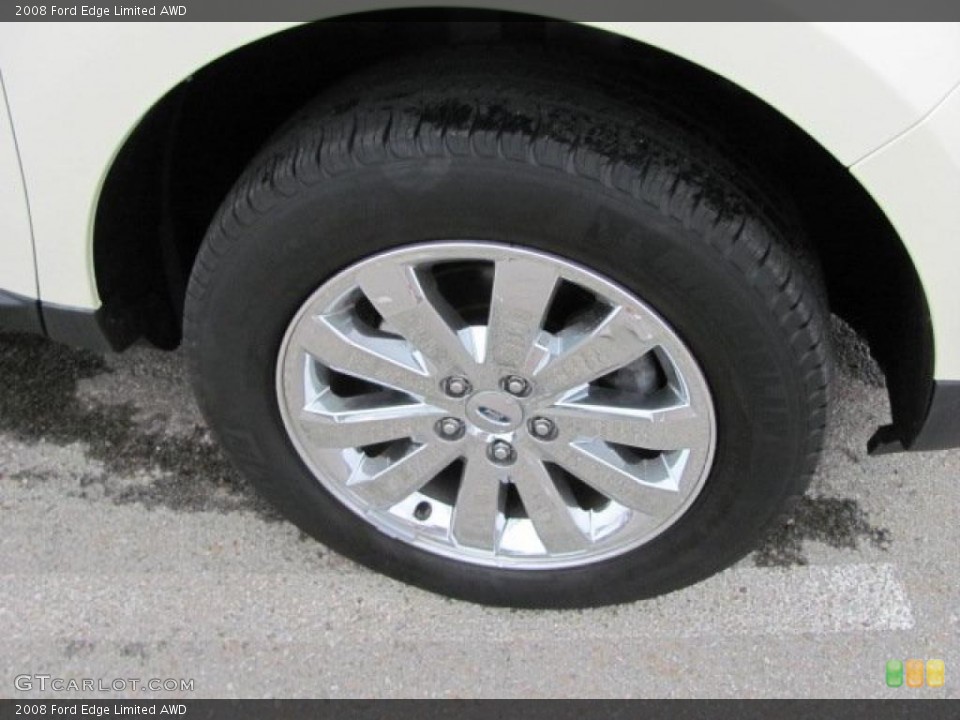 2008 Ford Edge Limited AWD Wheel and Tire Photo #38653786