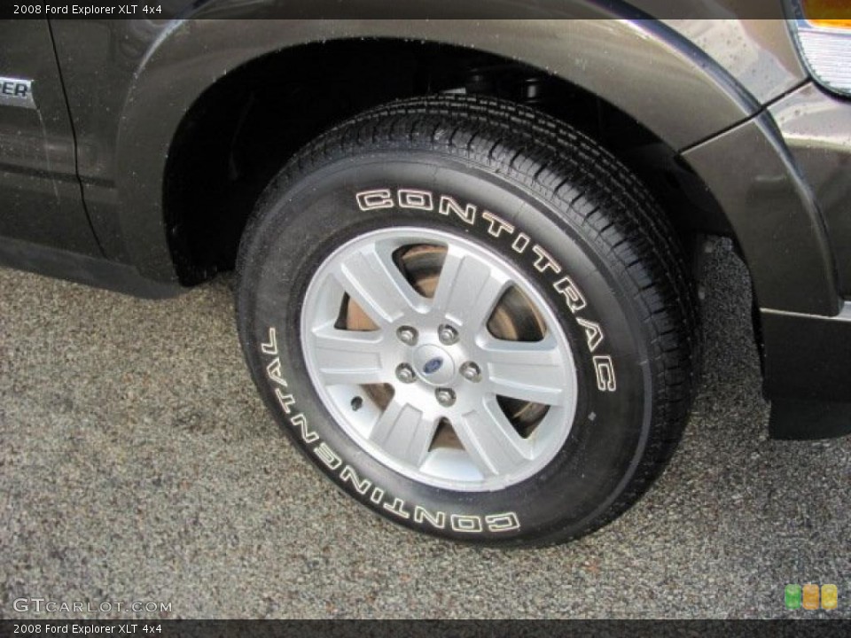 2008 Ford Explorer XLT 4x4 Wheel and Tire Photo #38657738