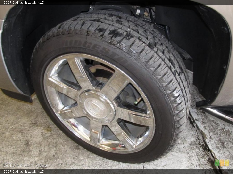 2007 Cadillac Escalade AWD Wheel and Tire Photo #38658274