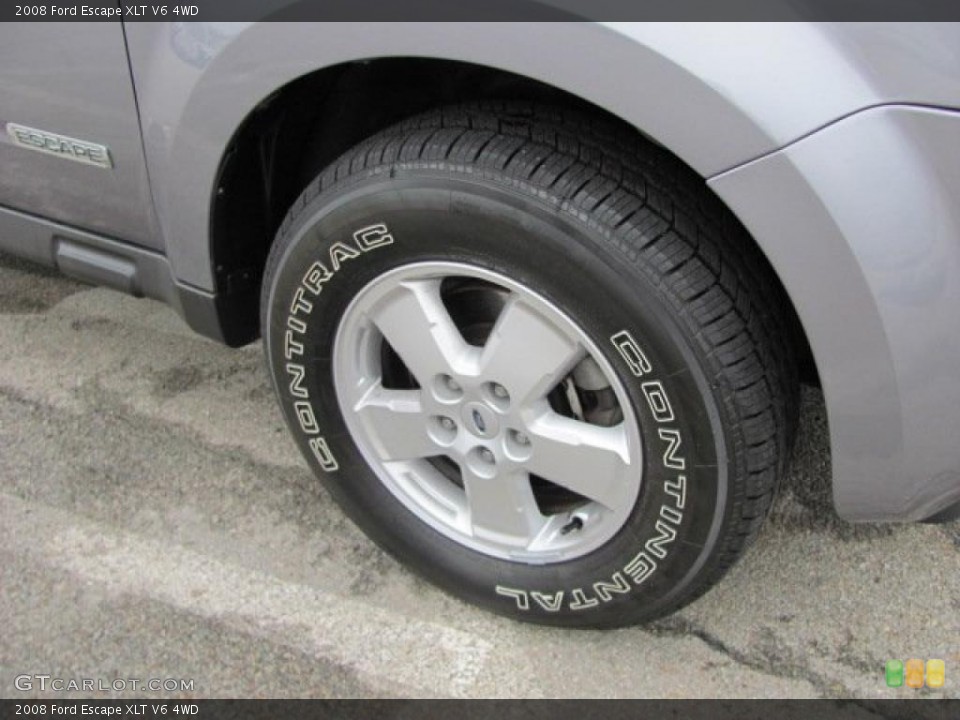 2008 Ford Escape XLT V6 4WD Wheel and Tire Photo #38658534