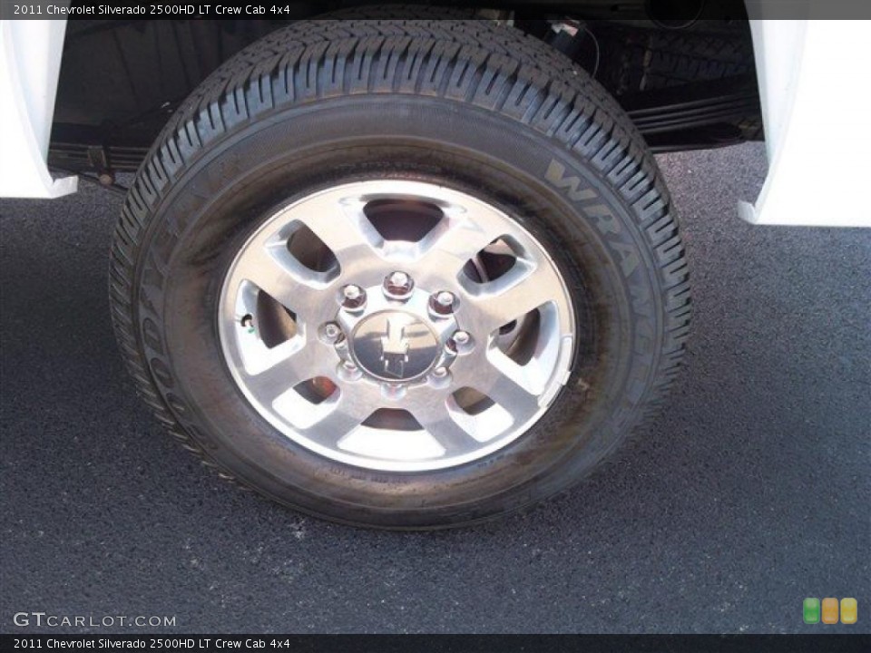 2011 Chevrolet Silverado 2500HD LT Crew Cab 4x4 Wheel and Tire Photo #38662962