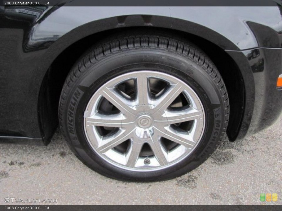 2008 Chrysler 300 C HEMI Wheel and Tire Photo #38665146