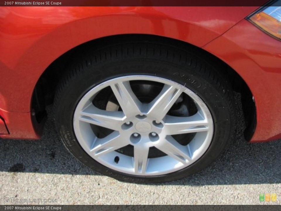 2007 Mitsubishi Eclipse SE Coupe Wheel and Tire Photo #38666302