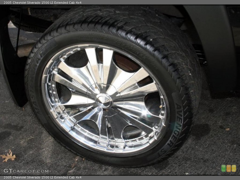 2005 Chevrolet Silverado 1500 Custom Wheel and Tire Photo #38671859