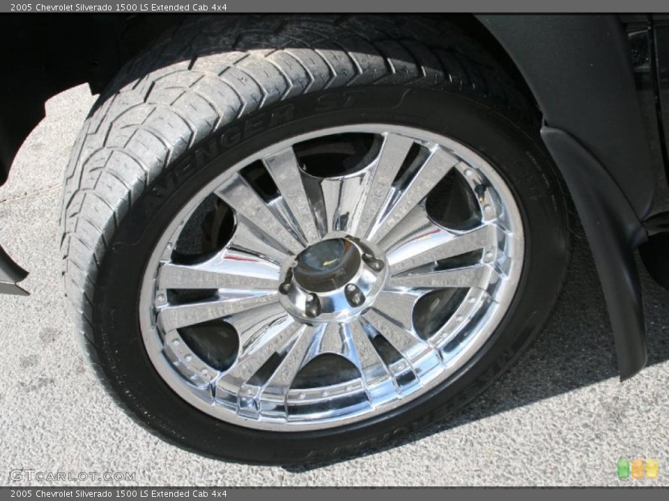 2005 Chevrolet Silverado 1500 Custom Wheel and Tire Photo #38671883