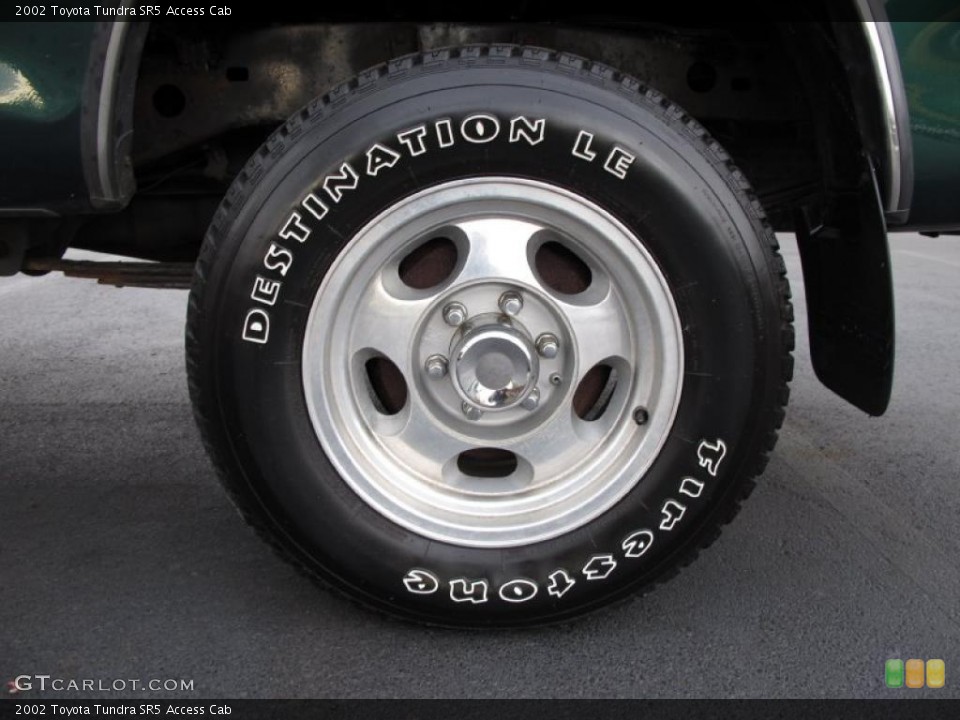 2002 Toyota Tundra SR5 Access Cab Wheel and Tire Photo #38672791