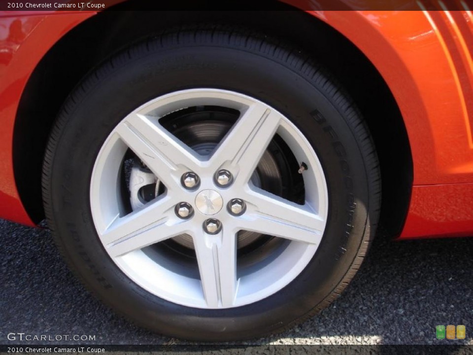2010 Chevrolet Camaro LT Coupe Wheel and Tire Photo #38676650