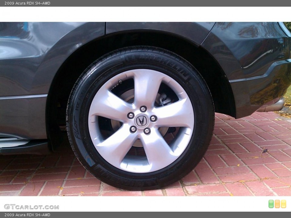 2009 Acura RDX SH-AWD Wheel and Tire Photo #38679278