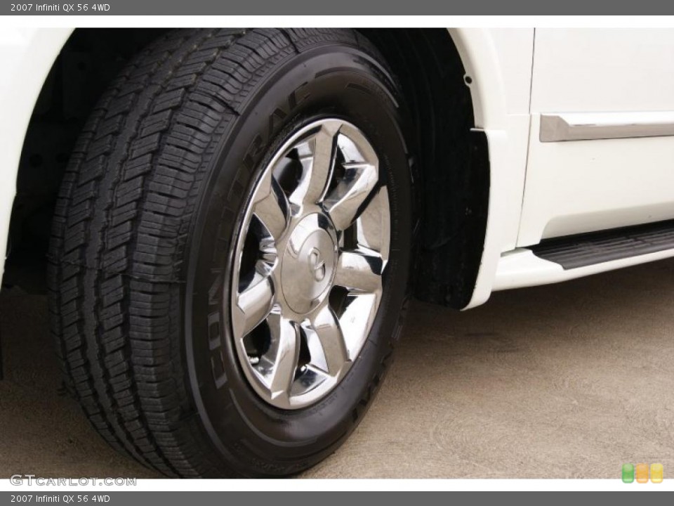 2007 Infiniti QX 56 4WD Wheel and Tire Photo #38680838