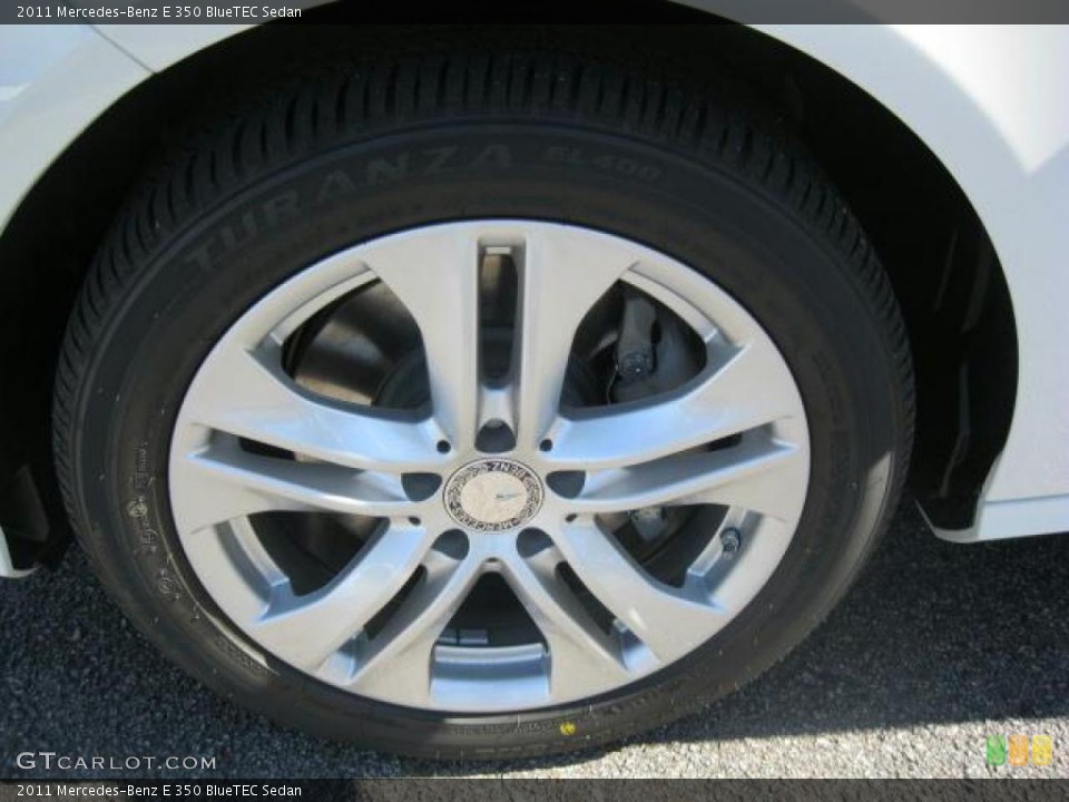 2011 Mercedes-Benz E 350 BlueTEC Sedan Wheel and Tire Photo #38684894