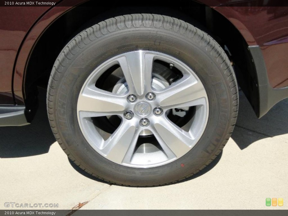 2010 Acura MDX Technology Wheel and Tire Photo #38685842