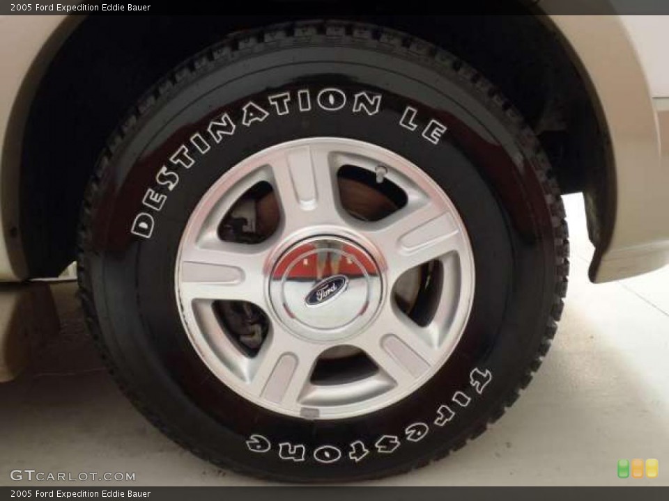2005 Ford Expedition Eddie Bauer Wheel and Tire Photo #38689124