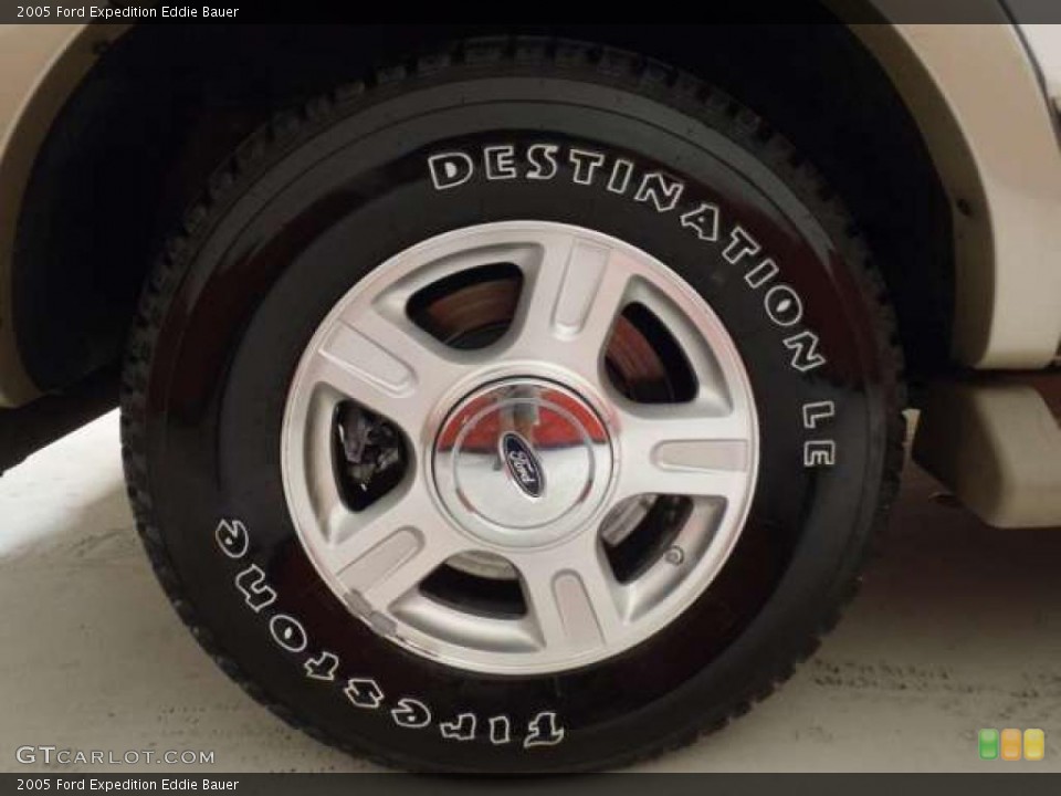 2005 Ford Expedition Eddie Bauer Wheel and Tire Photo #38689140