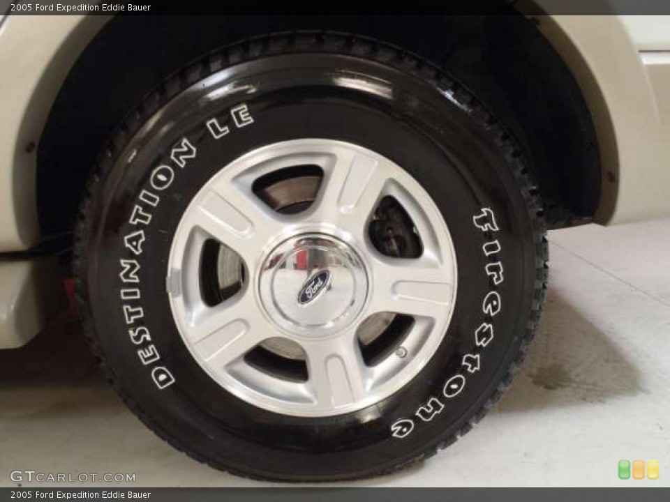 2005 Ford Expedition Eddie Bauer Wheel and Tire Photo #38689148