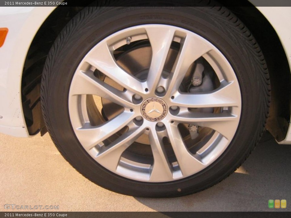 2011 Mercedes-Benz E 350 Coupe Wheel and Tire Photo #38691966