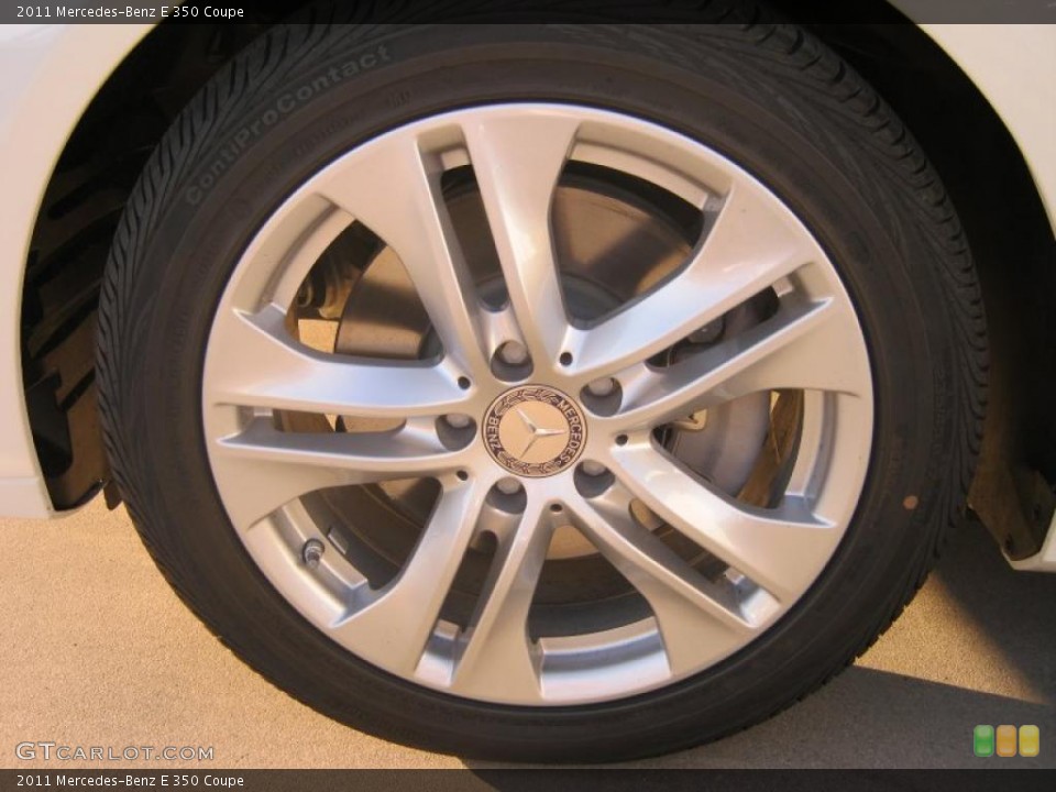 2011 Mercedes-Benz E 350 Coupe Wheel and Tire Photo #38692158