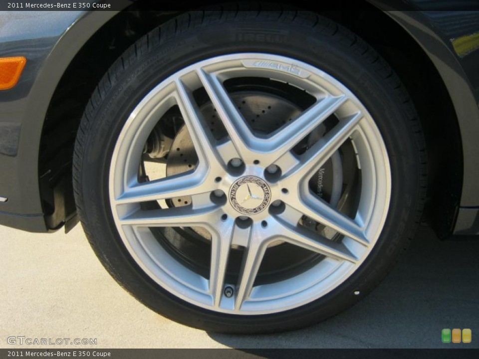 2011 Mercedes-Benz E 350 Coupe Wheel and Tire Photo #38692346