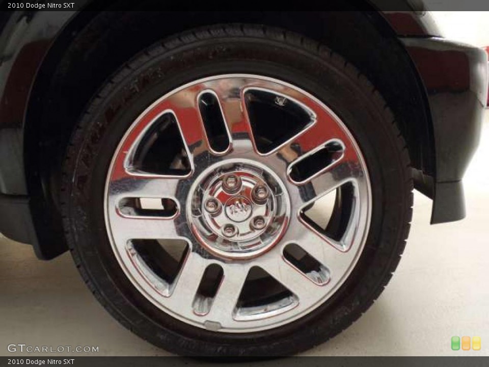 2010 Dodge Nitro SXT Wheel and Tire Photo #38692798