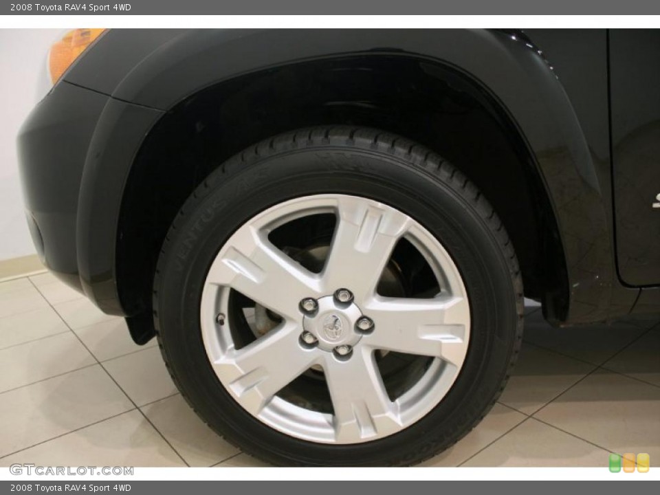2008 Toyota RAV4 Sport 4WD Wheel and Tire Photo #38695676