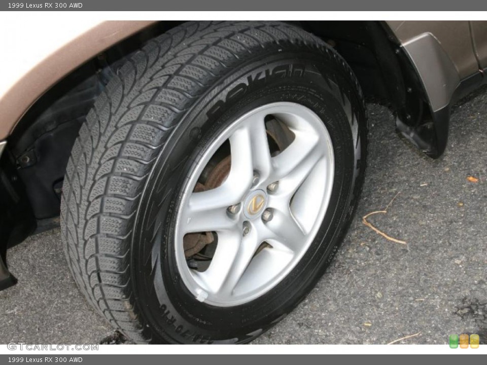 1999 Lexus RX 300 AWD Wheel and Tire Photo #38701715