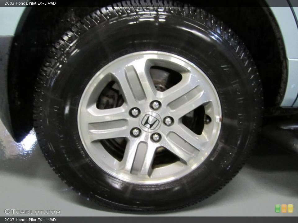 2003 Honda Pilot EX-L 4WD Wheel and Tire Photo #38706831