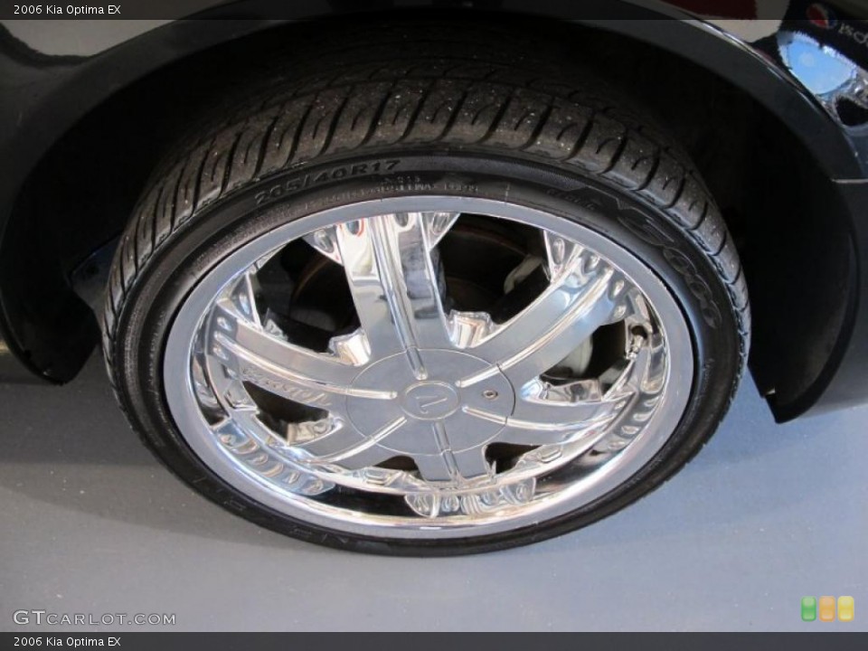 2006 Kia Optima Custom Wheel and Tire Photo #38708179