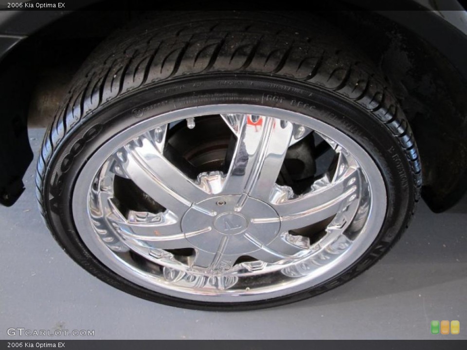 2006 Kia Optima Custom Wheel and Tire Photo #38708203