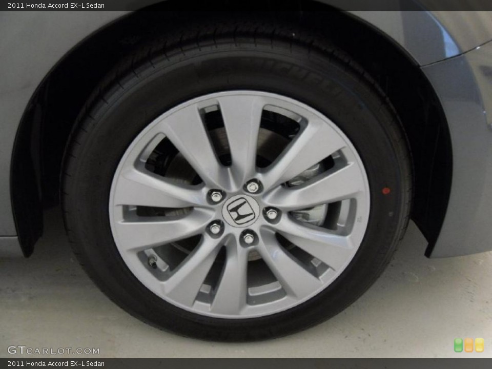 2011 Honda Accord EX-L Sedan Wheel and Tire Photo #38709451