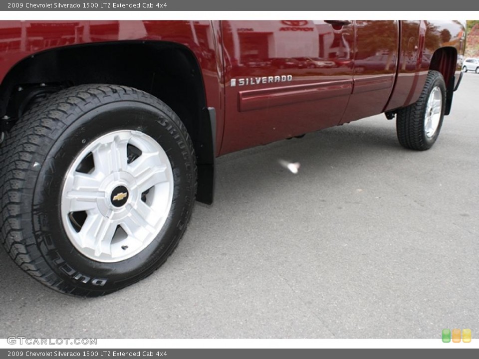 2009 Chevrolet Silverado 1500 LTZ Extended Cab 4x4 Wheel and Tire Photo #38710439