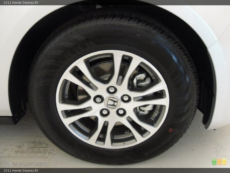 2011 Honda Odyssey EX Wheel and Tire Photo #38711359