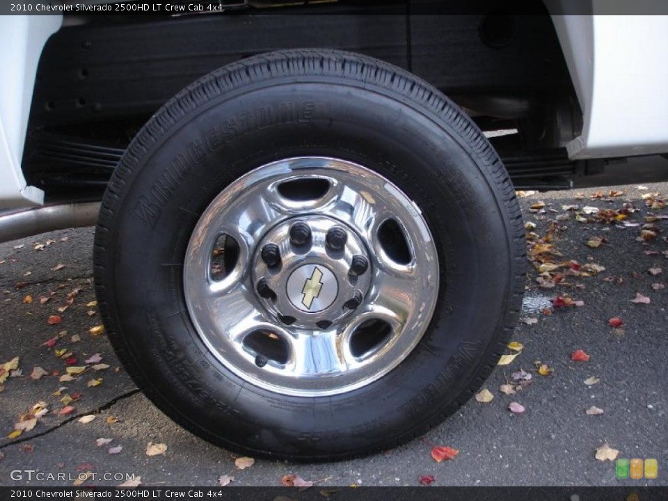 2010 Chevrolet Silverado 2500HD LT Crew Cab 4x4 Wheel and Tire Photo #38713447