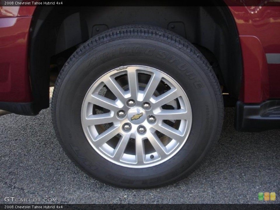 2008 Chevrolet Tahoe Hybrid 4x4 Wheel and Tire Photo #38714207