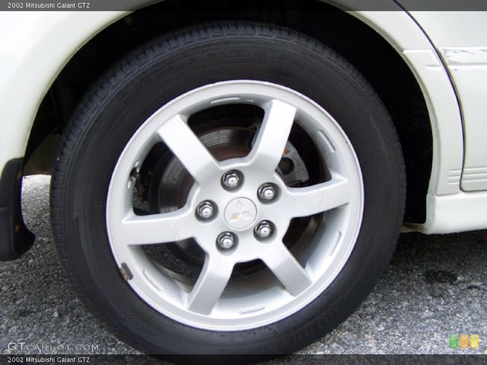 2002 Mitsubishi Galant GTZ Wheel and Tire Photo #38716507