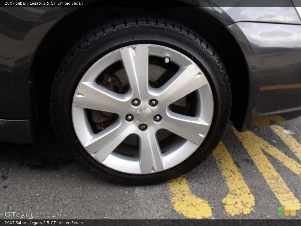 2007 Subaru Legacy 2.5 GT Limited Sedan Wheel and Tire Photo #38719211