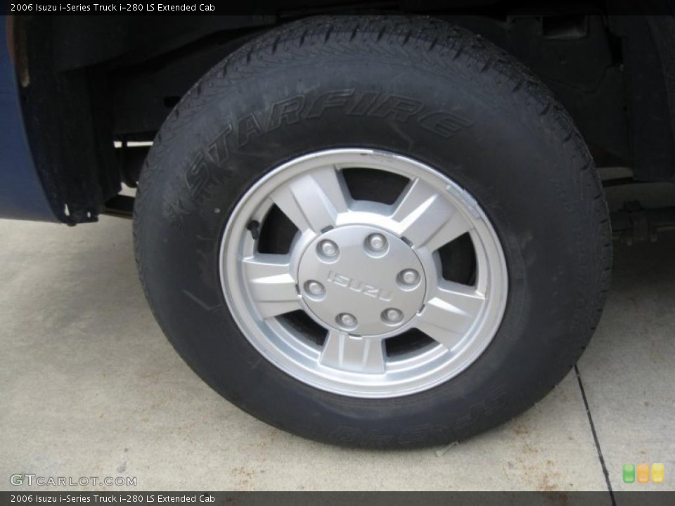 2006 Isuzu i-Series Truck i-280 LS Extended Cab Wheel and Tire Photo #38719895