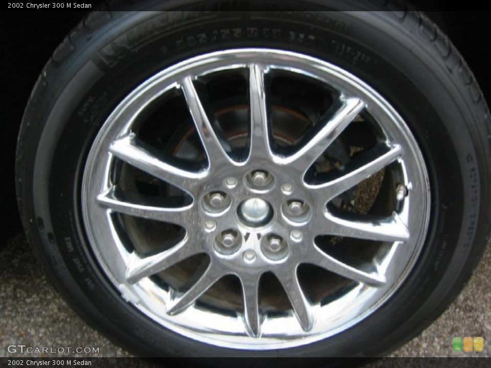 2002 Chrysler 300 M Sedan Wheel and Tire Photo #38720543