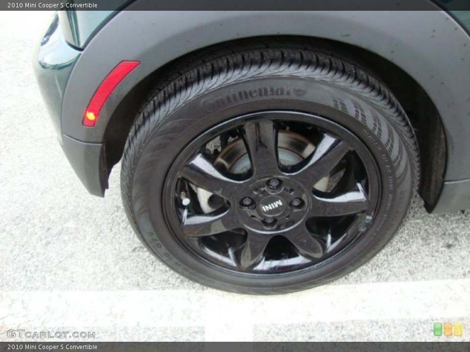 2010 Mini Cooper S Convertible Wheel and Tire Photo #38721163