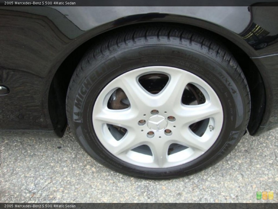 2005 Mercedes-Benz S 500 4Matic Sedan Wheel and Tire Photo #38723079