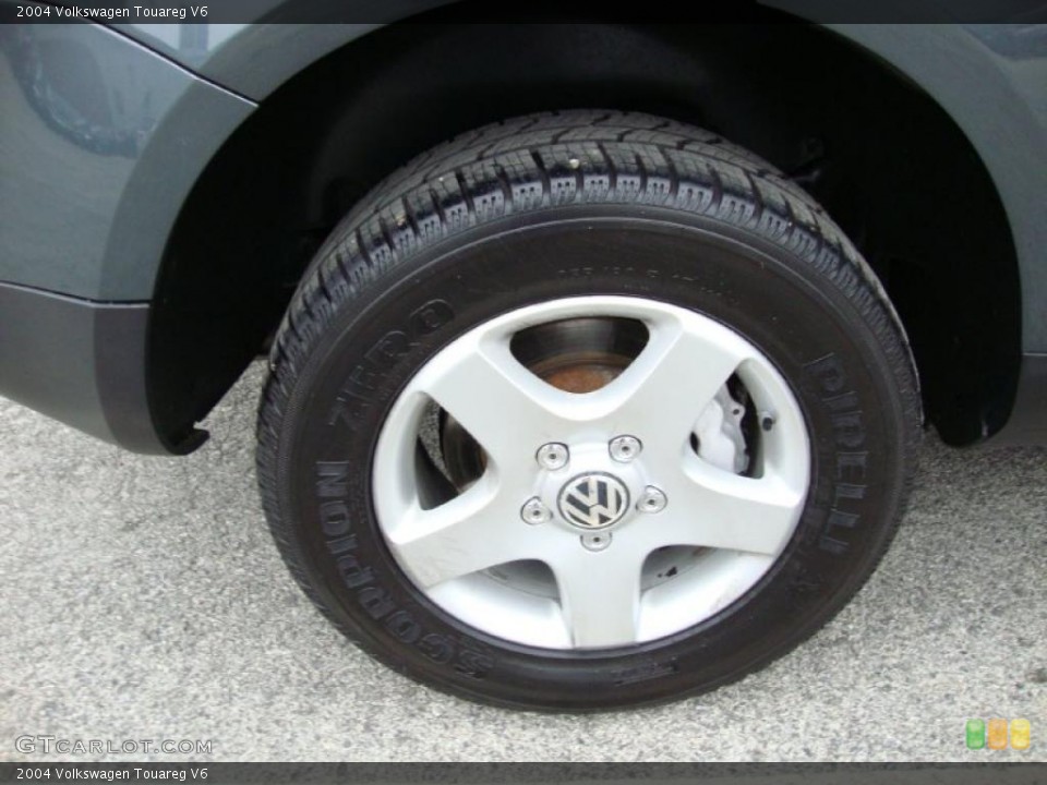 2004 Volkswagen Touareg V6 Wheel and Tire Photo #38723875