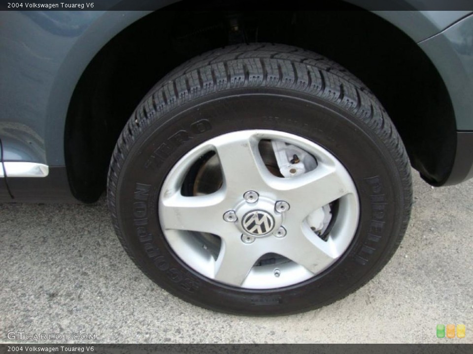 2004 Volkswagen Touareg V6 Wheel and Tire Photo #38723895