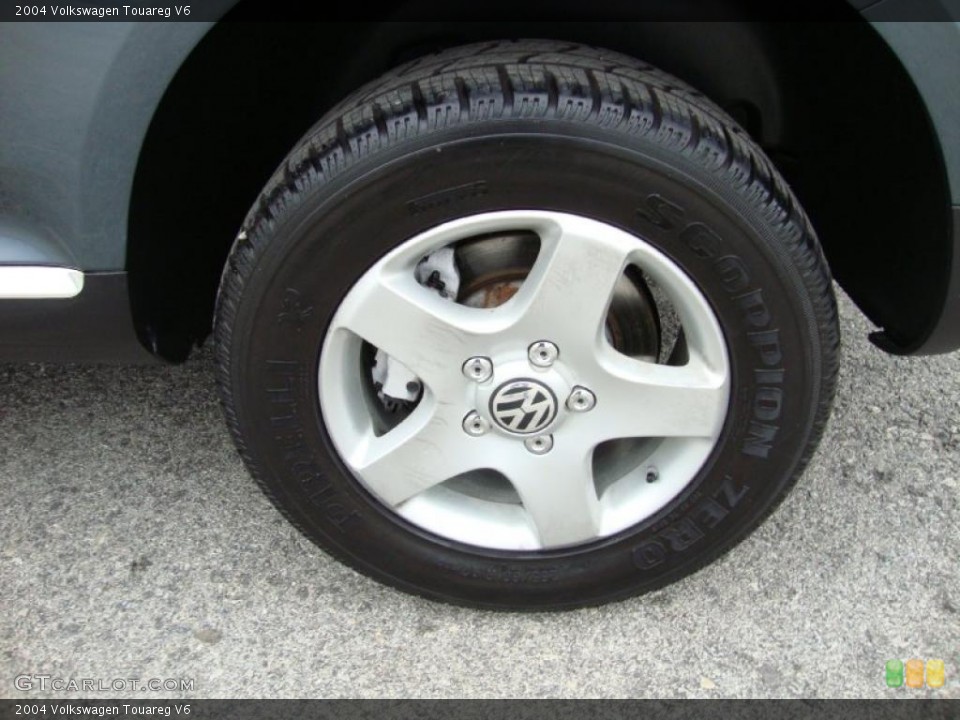 2004 Volkswagen Touareg V6 Wheel and Tire Photo #38723995