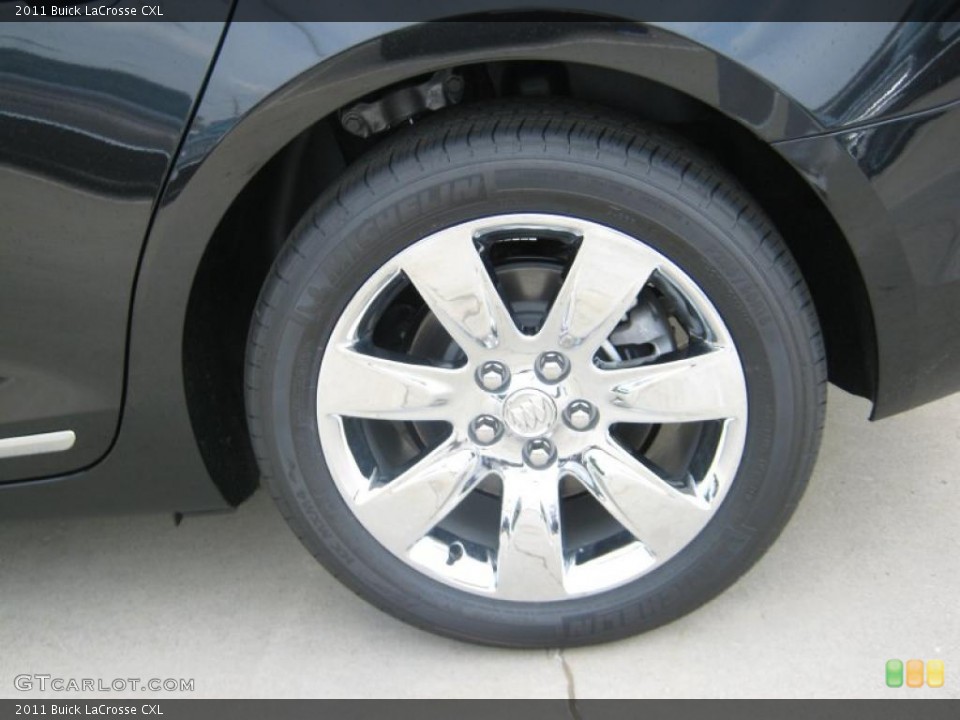 2011 Buick LaCrosse CXL Wheel and Tire Photo #38724303